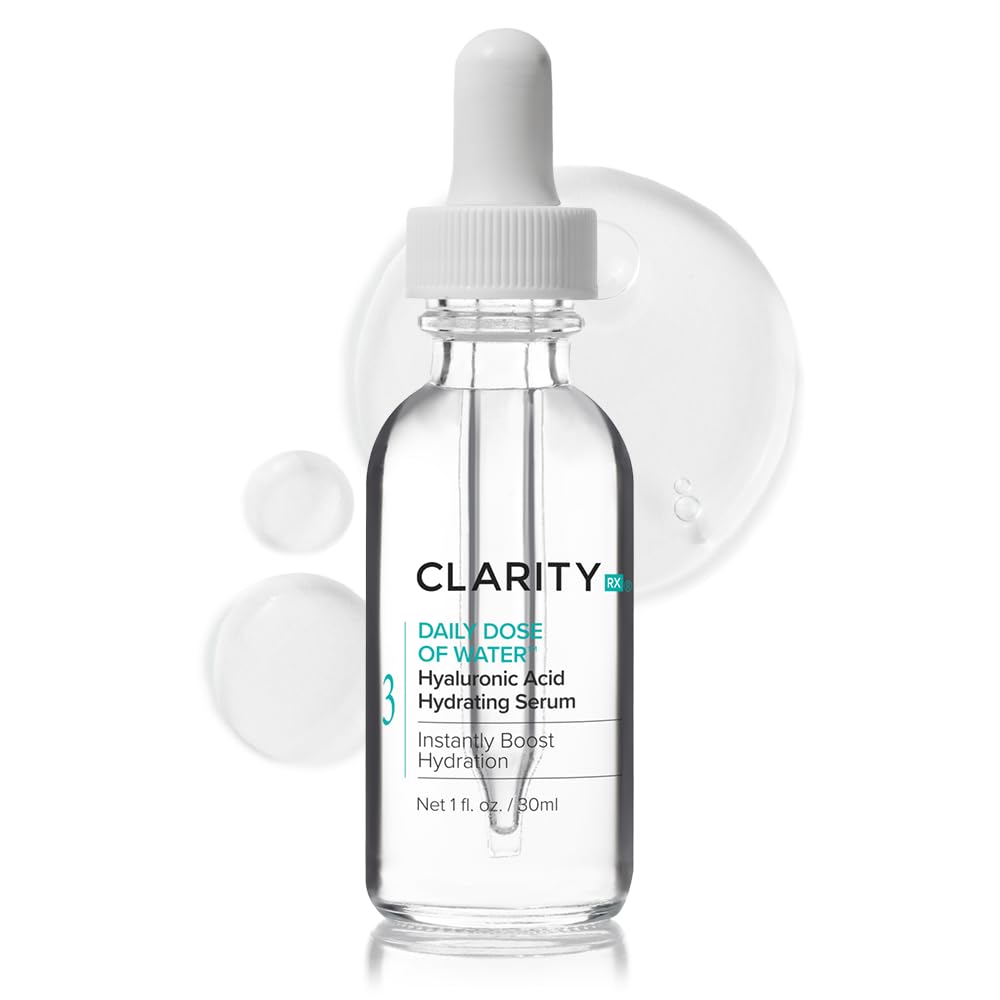 ClarityRx Daily Dose Of Water Hyaluronic Acid Hydrating Serum, 1 Fl Oz